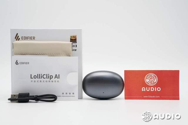 拆解报告:EDIFIER漫步者Lolli Clip AI耳夹式降噪耳机