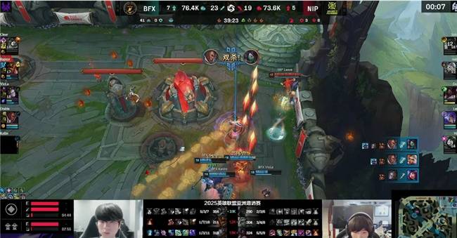 【一竞技1JingJi】LOL:ASI亚洲邀请赛 BFX 2比0横扫NIP!