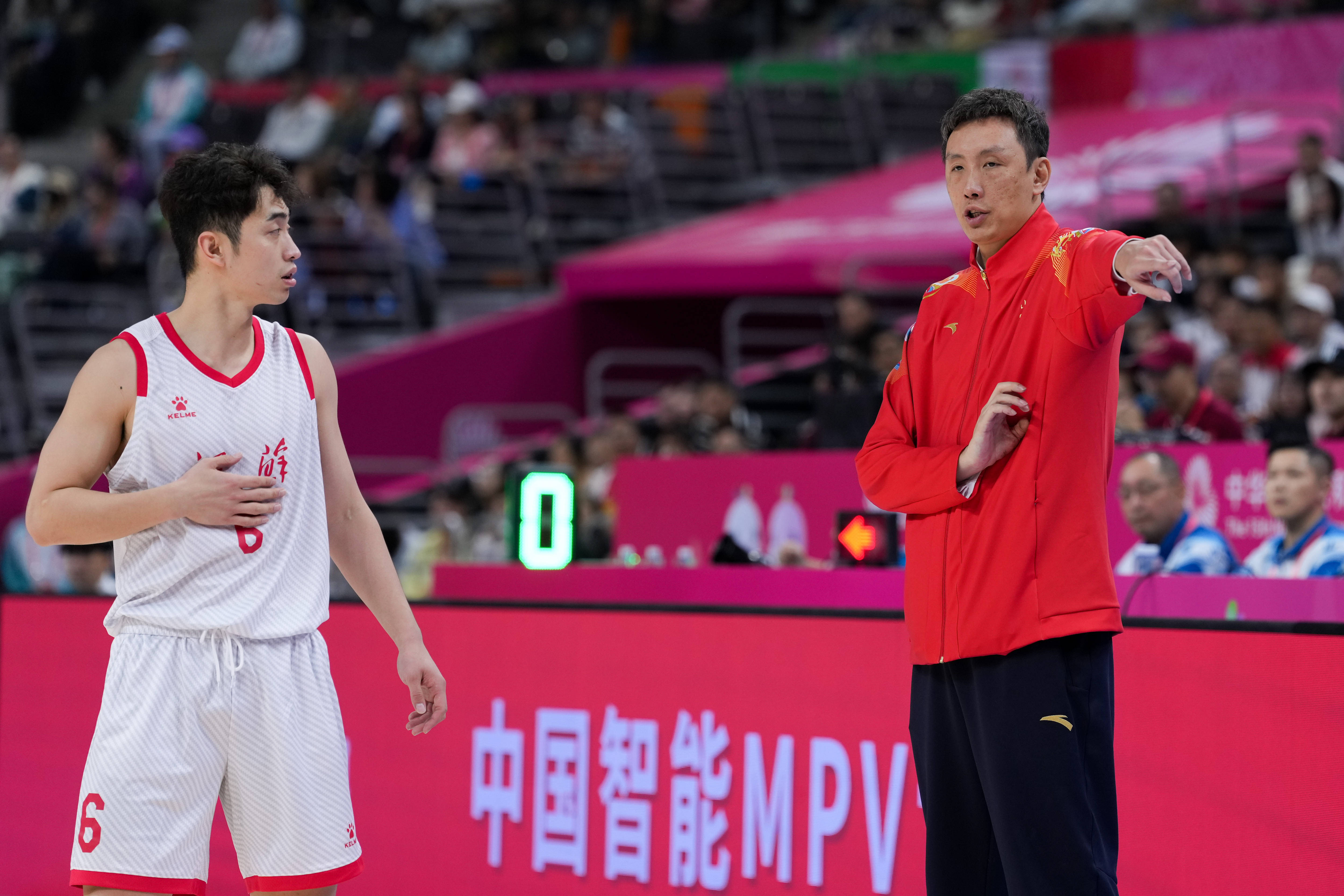 （全运会）篮球——男子成年组小组赛：广东胜江苏